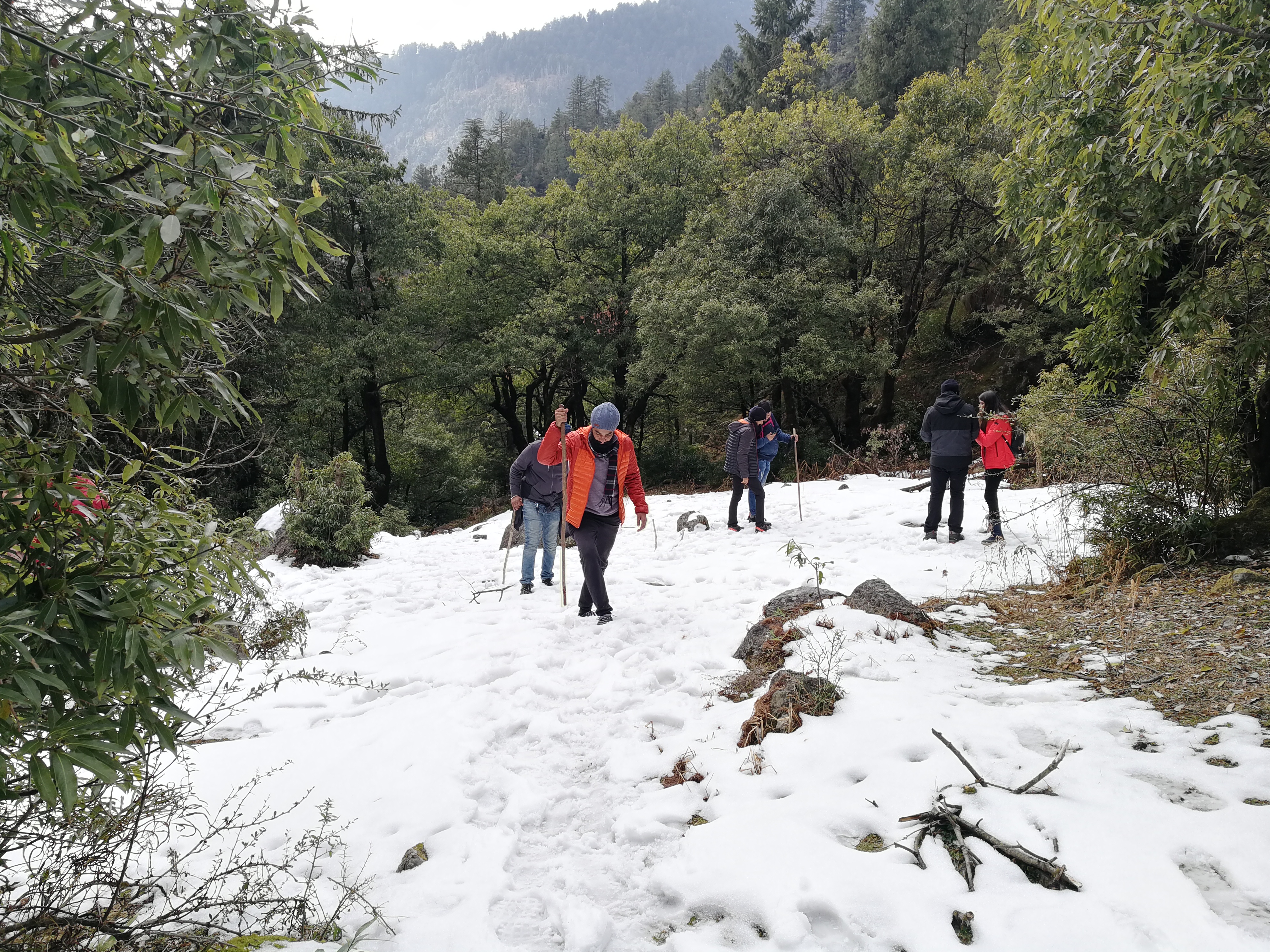 Baan Dhara Frozen Waterfall Trek Day 1